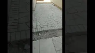 Дорожка из  бетона. на  даче.  мастер   архитектурный бетон.  #сказочнаямастерскаяколесникова
