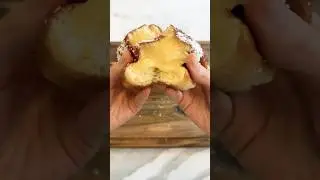 Cream-Filled Donuts Made from Scratch!#CreamFilledDonuts #BakingShorts #DessertLovers #EasyBaking