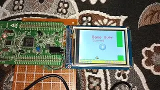 FLAPPY BIRD GAME STM32F407 WITHOUT FSMC STM32 SSD1289 HAL