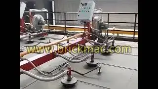 Brick-making machine for red bricks, kiln for firing, clay & shale sand brick machine, natural gas f