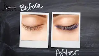 Lash extensions before and after - RY Lashes-China Fake Lash Factory