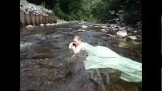 Trash The Dress Water scene
