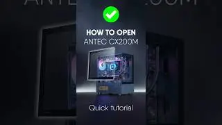 Quick guide Antec CX200M PC Casing