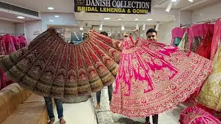 Brides heart beat designer lehenga | bridal lehenga | danish collection | lehenga market