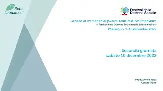 III Festival della Dottrina Sociale - Massagno, sabato 10 Dicembre 2022