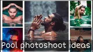 New pool photoshoot ideas|| best pool photo Poses|| pool photo photography🏊🏻&zwj;♂️..