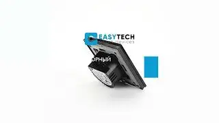 Стильный сенсорный выключатель Easy Tech в чёрном корпусе