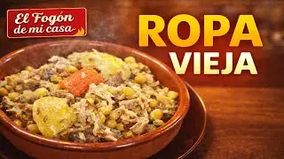 Ropa Vieja Tradicional 🍲 | Receta de Aprovechamiento con el Cocido del D&iacute;a Anterior
