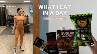 What I Eat + How I Stay Healthy While Traveling | my go to snacks and tips!