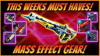 Destiny 2 Weekly Reset! Hot Vanguard Alert Weapons! Zavala's New Fusion! Mass Effect Bright Dust!