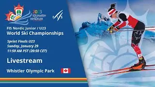 LIVE - Cross-Country - Sprint Finals U23 Women and Men | FIS Cross Country