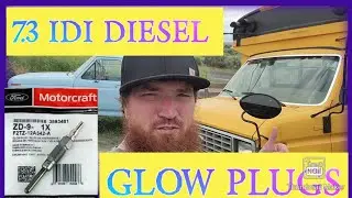 Замена свечей накаливания для Ford E350 7.3 idi diesel bus
