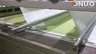 Fiberglass flat sheet machine