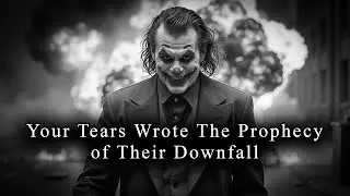 Your Tears Wrote The Prophecy of Their Downfall - JOKER SPEECH (Powerful)