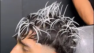 como hacer MECHAS PLATINADAS El Proceso Perfecto para un Look Espectacular 🔥✨