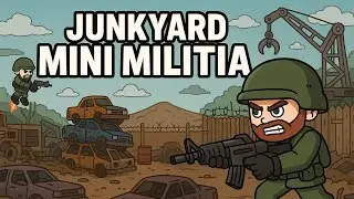 JUNKYARD DOMINATION! 💥 | Mini Militia Pro Gameplay (Savage Kills & Clutch Win)