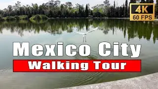 Chapultepec CDMX 🇲🇽 | Lago Mayor | Walking Tour 4K 60FPS