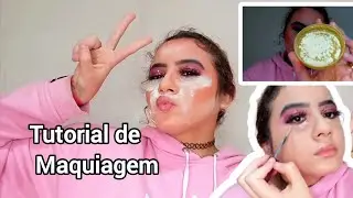 MC Davi - Vai tomar no copo, meu cora&ccedil;&atilde;o t&aacute; gelado - Tutorial makeup / by emanuely