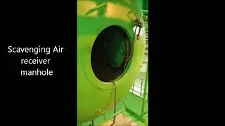 Marine Engine Scavenging Air Receiver