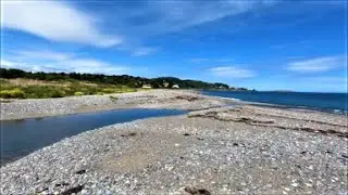 Walking in Killiney beach County Dublin, Ireland 4K