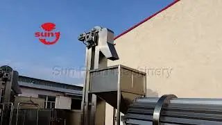 Continuous Roasting Machine & Continuous Seasoning Machine & Packaging Machine