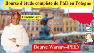 Bourse prestigieuse en Pologne| Warsaw-4-PhD