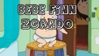 Finn cantando no banheiro - Remake #1