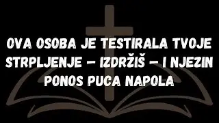 Ova osoba je testirala tvoje strpljenje — izdržiš — i njezin ponos puca napola