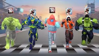 Indian Theft Auto vs Spider Fighter 3 😍Superheroes Race 🔥