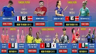 Jadwal FINAL JERMAN OPEN 2024 Hari ini / Mulai Jam 18.00 WIB / CHINA 2 WAKIL DI FINAL JERMAN OPEN