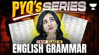Class 10 English Grammar PYQs | Most Important PYQs for Preboards 2026 | Asmita Ma&rsquo;am