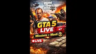 🔴 GTA 5 Live Stream 🔥 | Full Masti, Missions & Free Roam 😎 | Hindi