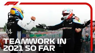 Best Moments Of Teamwork In The 2021 F1 Season (So Far...)