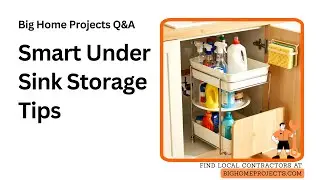 Under-Sink Tiered Slides Pull-Out Tote Guide