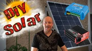 Meine erste Solar-Inselanlage || Laderegler, Wechselrichter, Speicher, Zubehör & Kosten 🤔