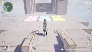 Infinity Nikki Reich der Curio Herausforderung / Farbenfindung