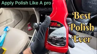 Best Dashboard Polish || 3m Dashboard Dresser || Best Interior Polish,Non greasy Interior Protection