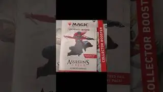 Распаковка коллекционного бустера Assassin's Creed #magic #mtg #assassinscreed