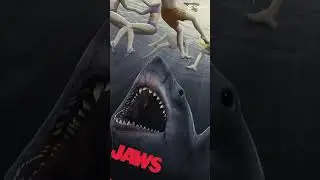 Bruce(JAWS) after dark edit #jaws #shark