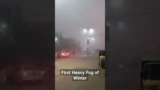 Pakistan Winter ll First Fog of Winter ll Beautiful Winter ll #winterpakistan #pakistan #viral