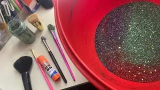The Glitter Beard Process @ginatouche 