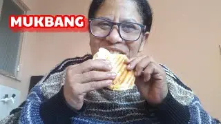MUKBANG 🇧🇷 #COMENDO PAO COM QUEIJO NA CHAPA E CAF&Eacute; PRETO FRESQUINHO