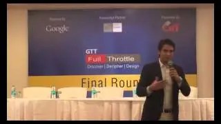 Speech by Anshuman Prakash   SME Solid Edge, Siemens PLM at GTT Full Throttle 13-14