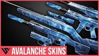 Valorant | ALL Avalanche Weapon Skins Showcase & Gameplay
