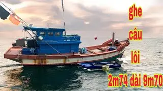 Bán ghe câu lôi 2m74 dài 9m70 ghe tại kiên giang ☎️0948000506 gặp QUỐC HƯNG để biết thêm chi tiết