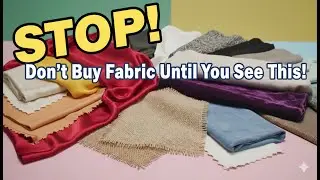 50 Most Used Fabrics for Garments 🧵- Types of Fabrics for Clothing Explained