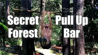 Building a Bamboo Pull-Up Bar in the Forest