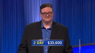 Every Mike Dawson Final Jeopardy! up to the TOC | Jeopardy! Moments