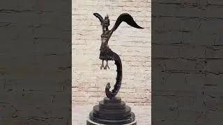 Kinnara Kinaree Kinari Woman Statue Sculpture Figure Hinduism Buddhism 24