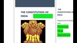 Indian Polity| PYQ Elimination Method| UPSC Prelims| Hindi+English